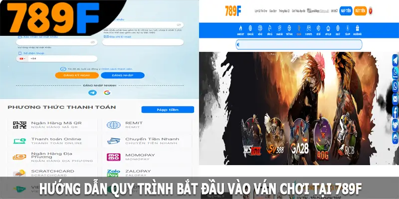 Hướng dẫn quy trình bắt đầu vào ván chơi tại 789F